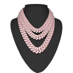 Triple Cuban Cascade Chain