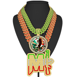 Mexican Flag Chain