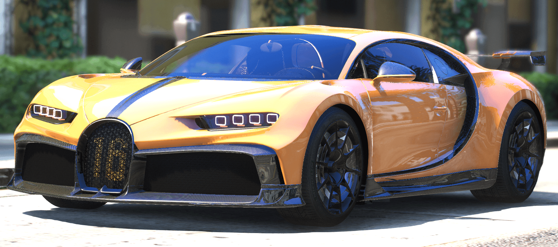 Andrew Tate Bugatti Chiron Pur Sport