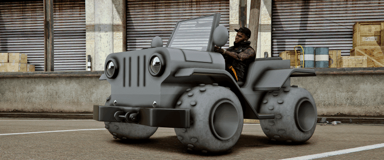 Toy Willy Jeep