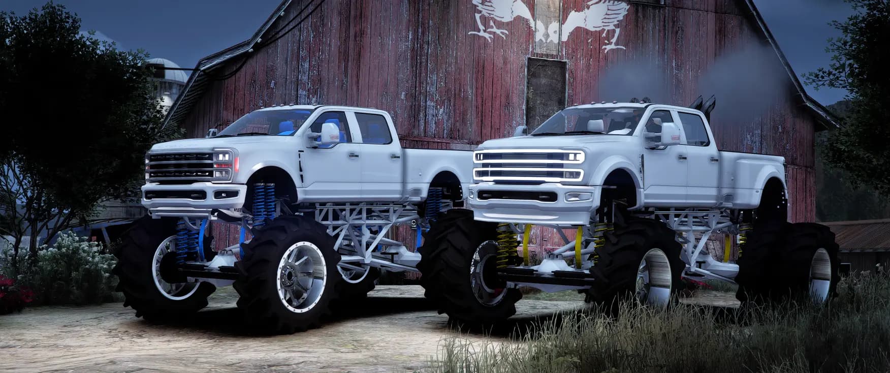 FORD TREEFIDDY & FOURFIDDY MEGATRUCKS