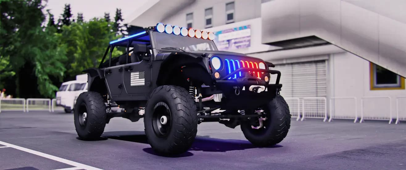 Jeep Wrangler Deberti Police