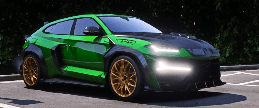 Lamborghini Keyvany Urus Coupe