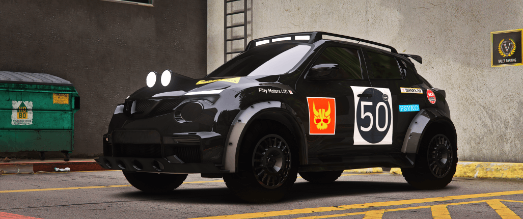 Nissan Juke 5 Rally