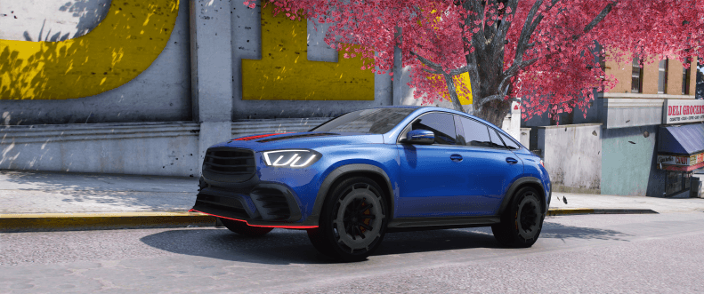 Mercedes GLE53 AMG Coupe Custom