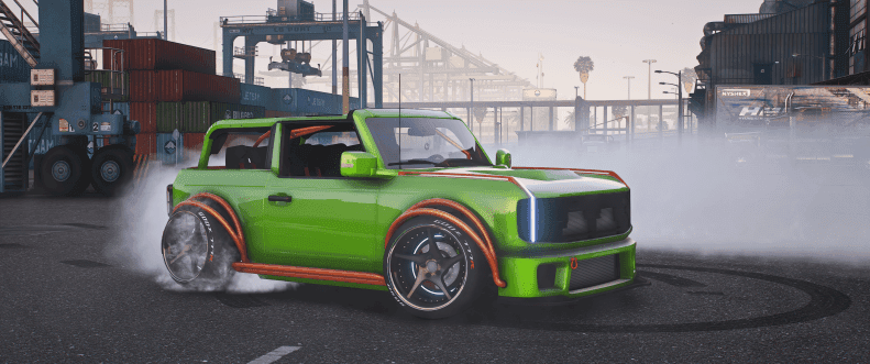 Ford Bronco Drift