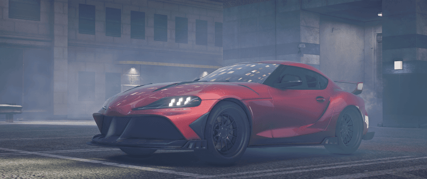 Toyota Supra A90 MK5 Keyvany