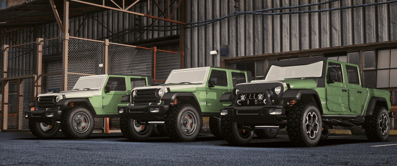 Jeep Gladiator Lory
