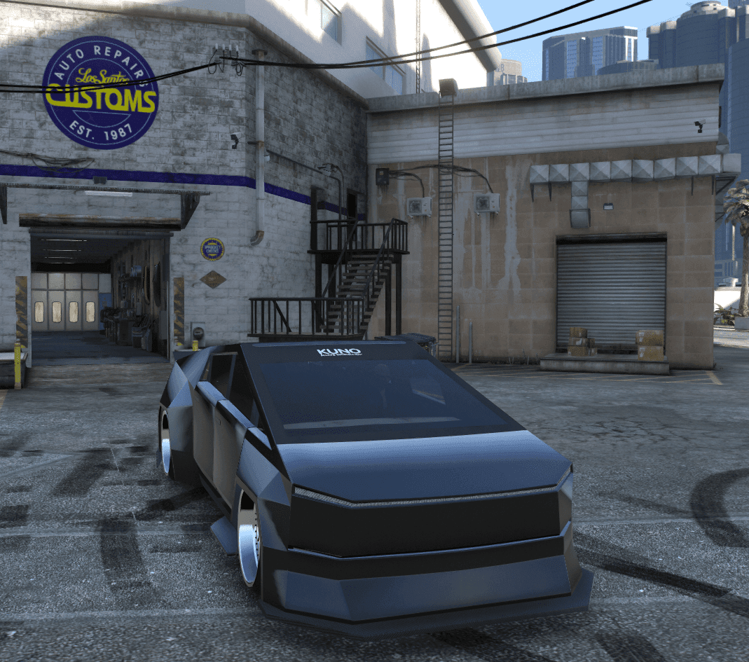 Tesla CyberTruck (BLACKEDOUT)