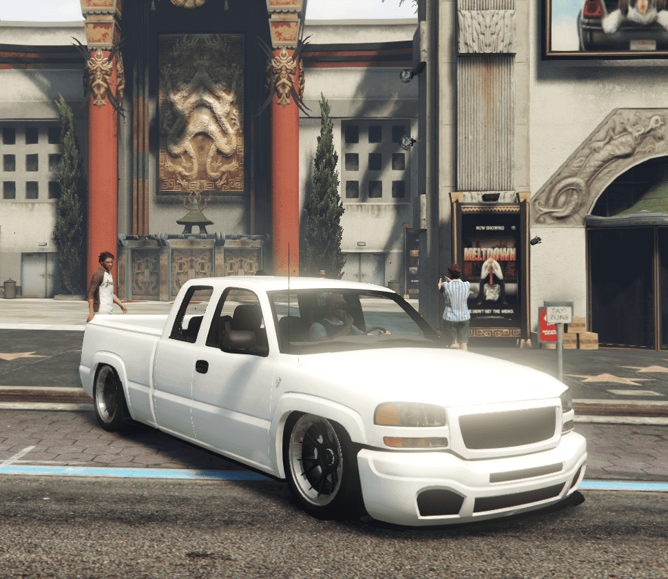 GMC Sierra Slammed 2003
