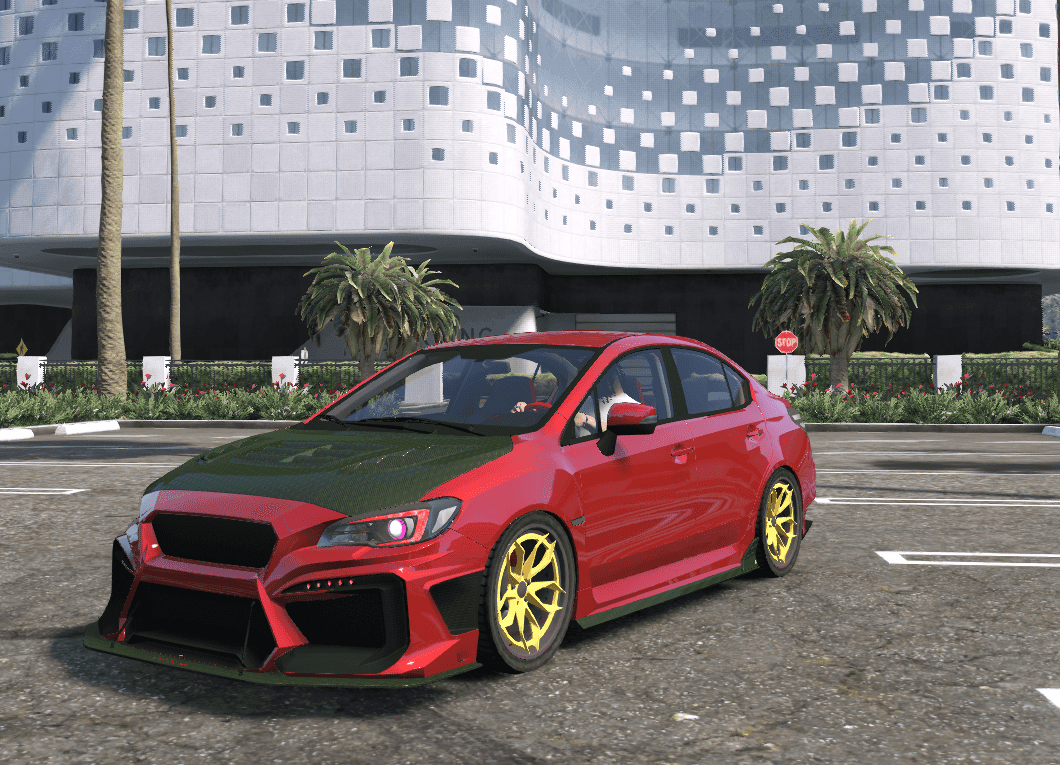 Subaru WRX STI Slammed